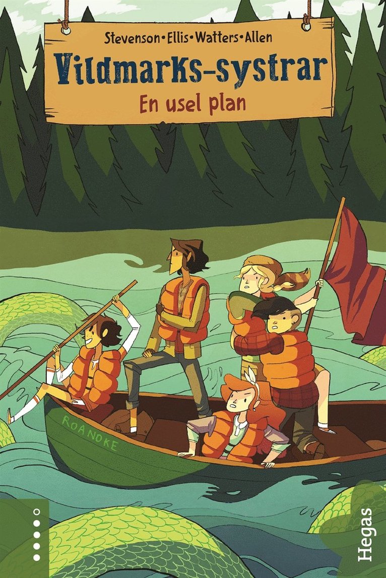 Noelle Stevenson, Shannon Watters - Vildmarks-systrar 3: En usel plan, E-bok