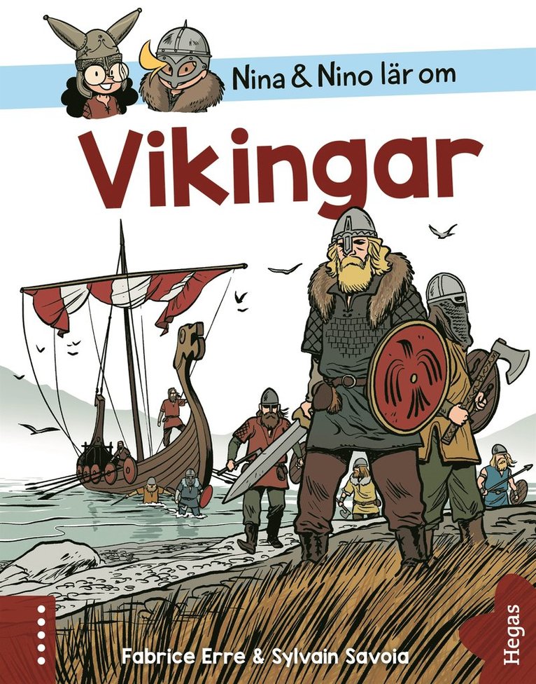 Fabrice Erre - Nina & Nino lär om Vikingar, E-bok