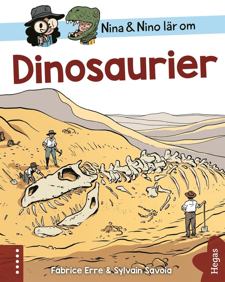 Fabrice Erre - Nina & Nino lär om Dinosaurier, E-bok