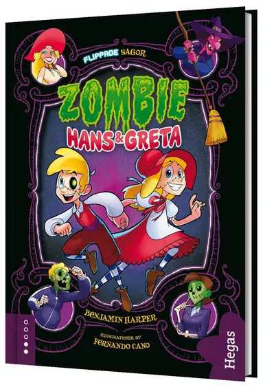 Benjamin Harper - Zombie-Hans och Greta, Inbunden