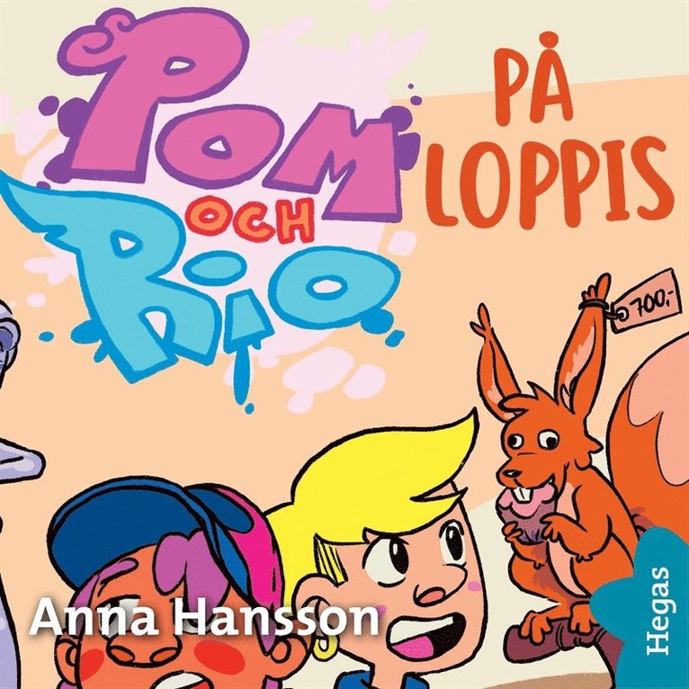 Anna Hansson - Pom och Rio - På loppis, Ljudbok