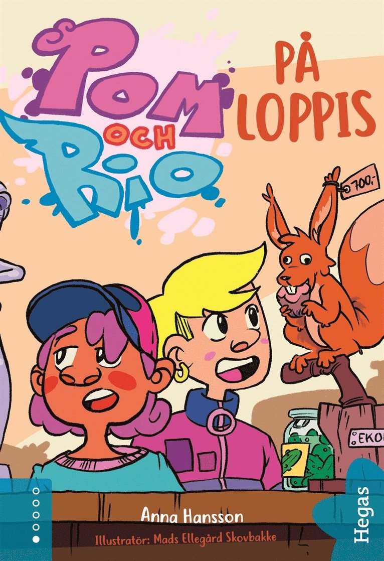 Anna Hansson - Pom och Rio - På loppis, E-bok