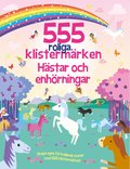 555 roliga klistermärken - hästar och enhörningar