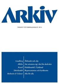 Arkiv. Tidskrift fr samhllsanalys nr 4