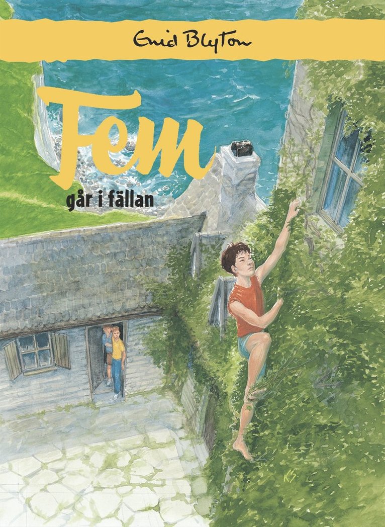 Enid Blyton - Fem går i fällan, Kartonnage