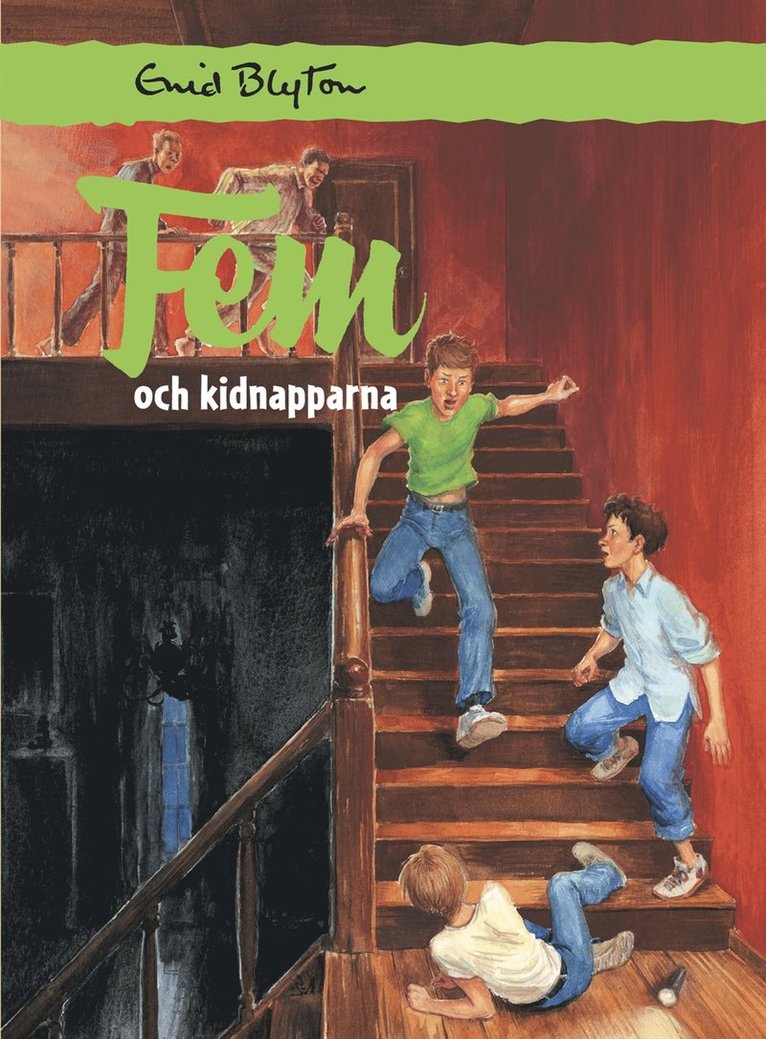 Enid Blyton - Fem och kidnapparna, Kartonnage