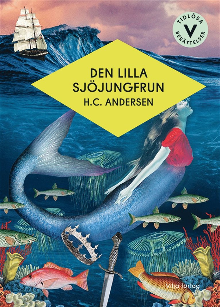 H.C. Andersen - Den lilla sjöjungfrun (lättläst), E-bok