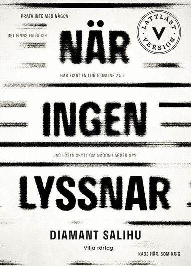 Diamant Salihu - När ingen lyssnar (lättläst), Kartonnage
