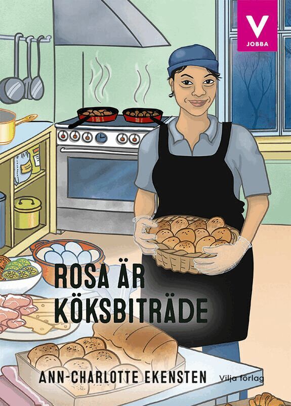 Ann-Charlotte Ekensten - Rosa är köksbiträde, Kartonnage