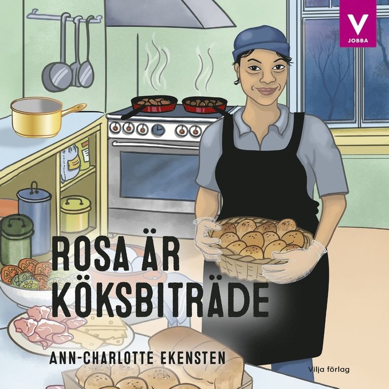 Ann-Charlotte Ekensten - Rosa är köksbiträde, Ljudbok