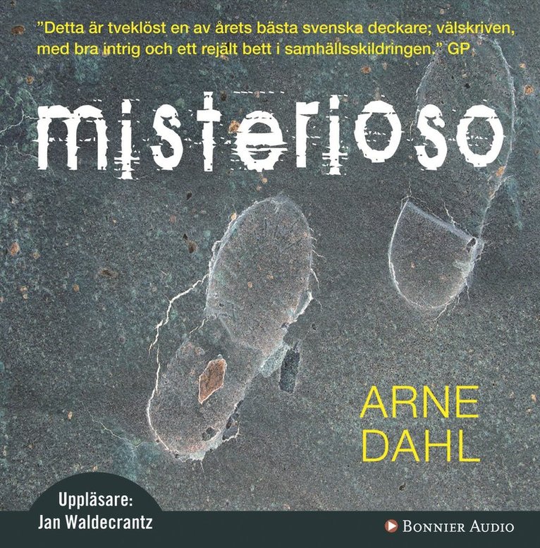 Arne Dahl - Misterioso, CD-bok