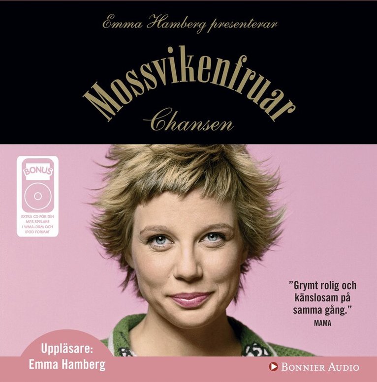 Emma Hamberg - Mossvikenfruar : Chansen, CD-bok