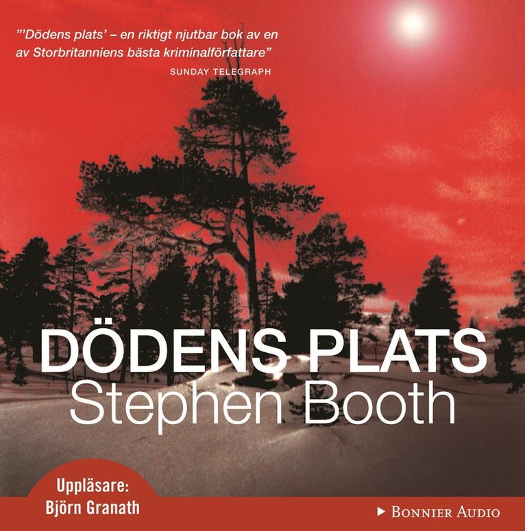 Stephen Booth - Dödens plats, CD-bok