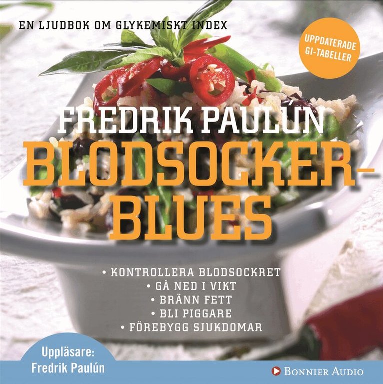 Fredrik Paulún - Blodsockerblues, CD-bok