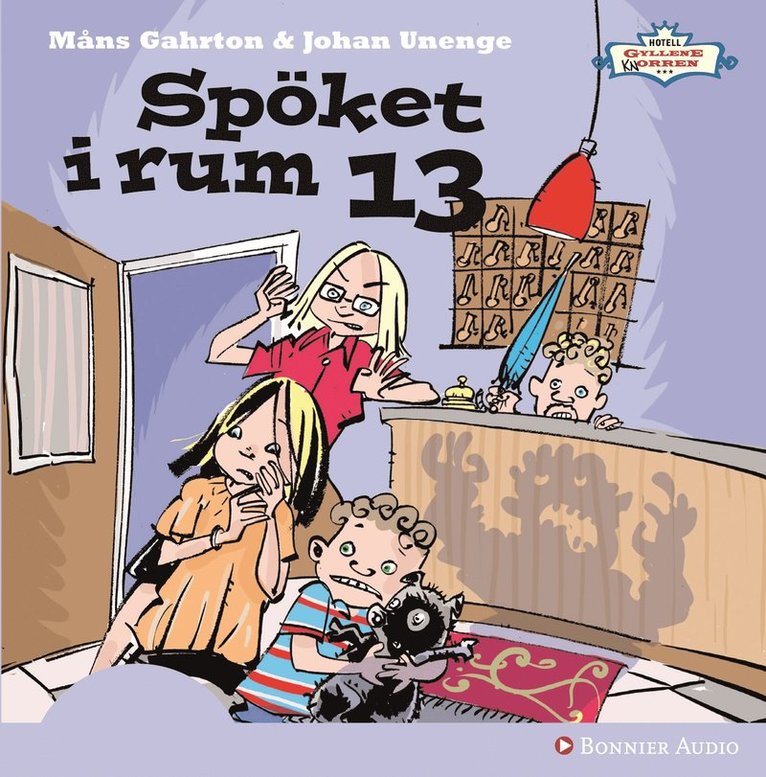Måns Gahrton - Spöket i rum 13, CD-bok