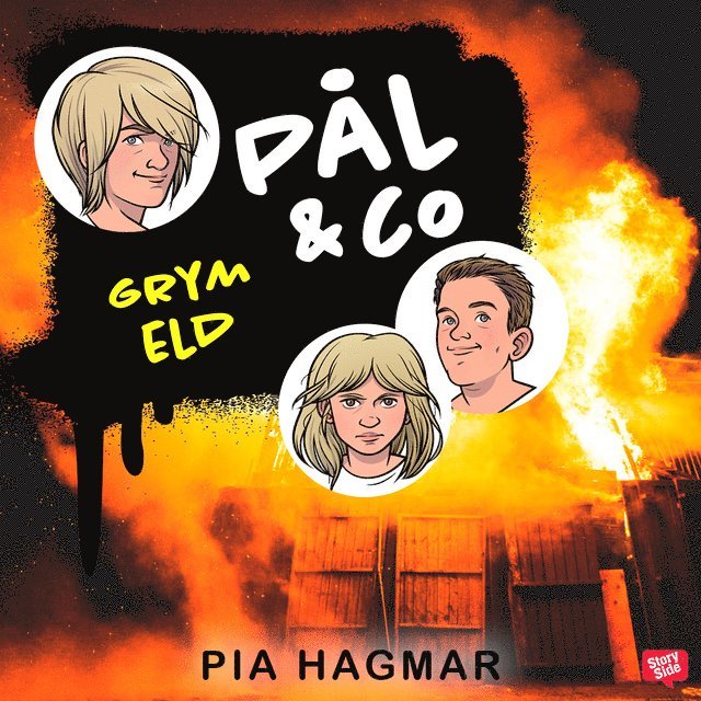 Pia Hagmar - Grym eld, Ljudbok