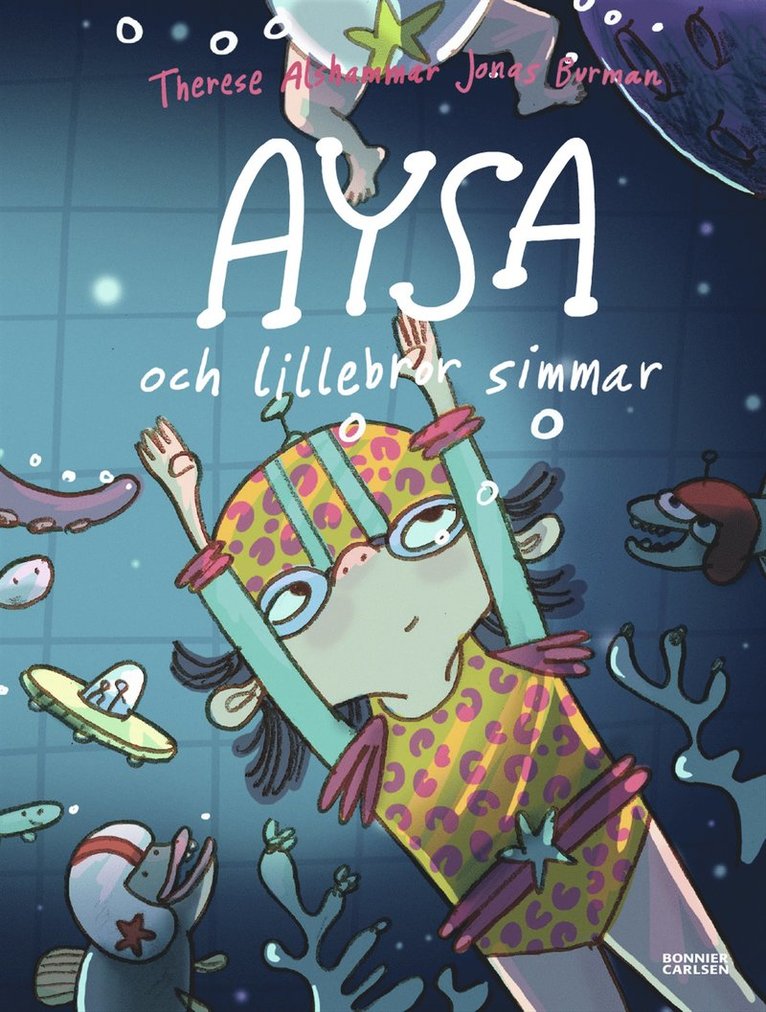 Therese Alshammar, Jonas Burman - Aysa och lillebror simmar, E-bok