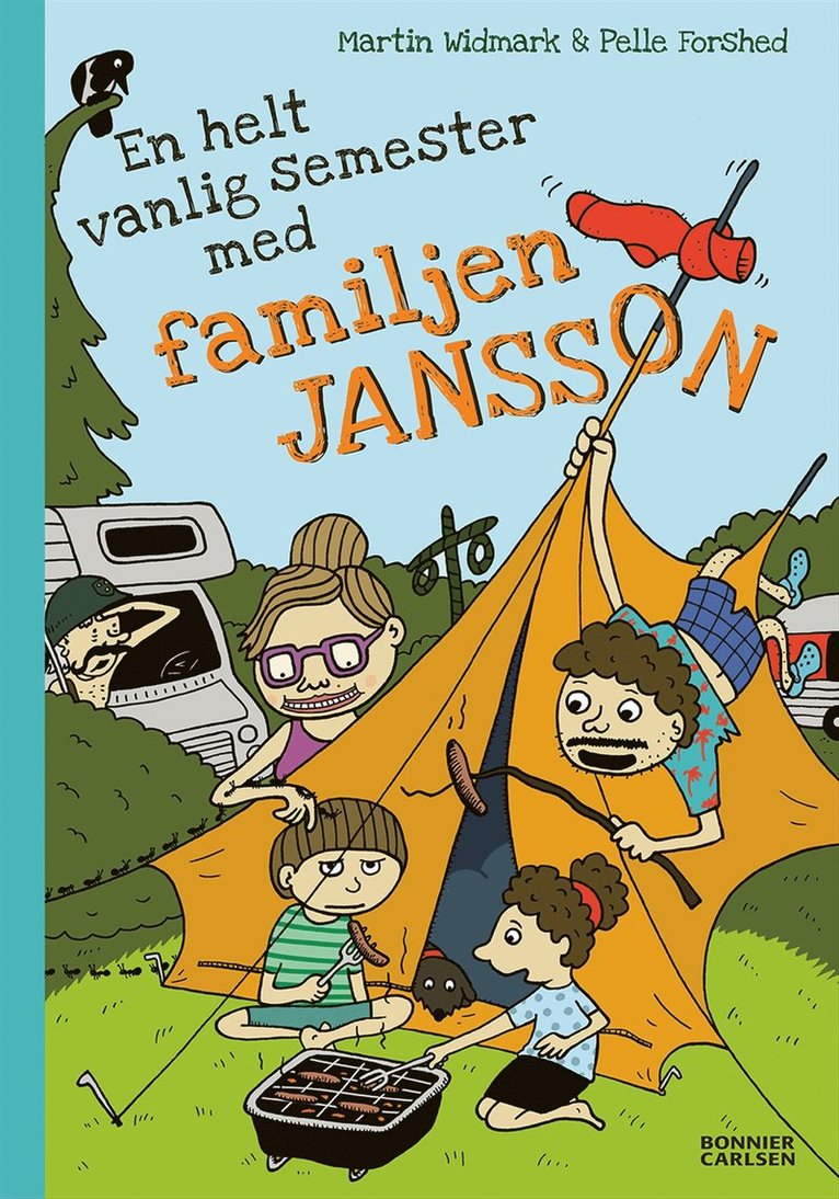 Martin Widmark - En helt vanlig semester med familjen Jansson, E-bok
