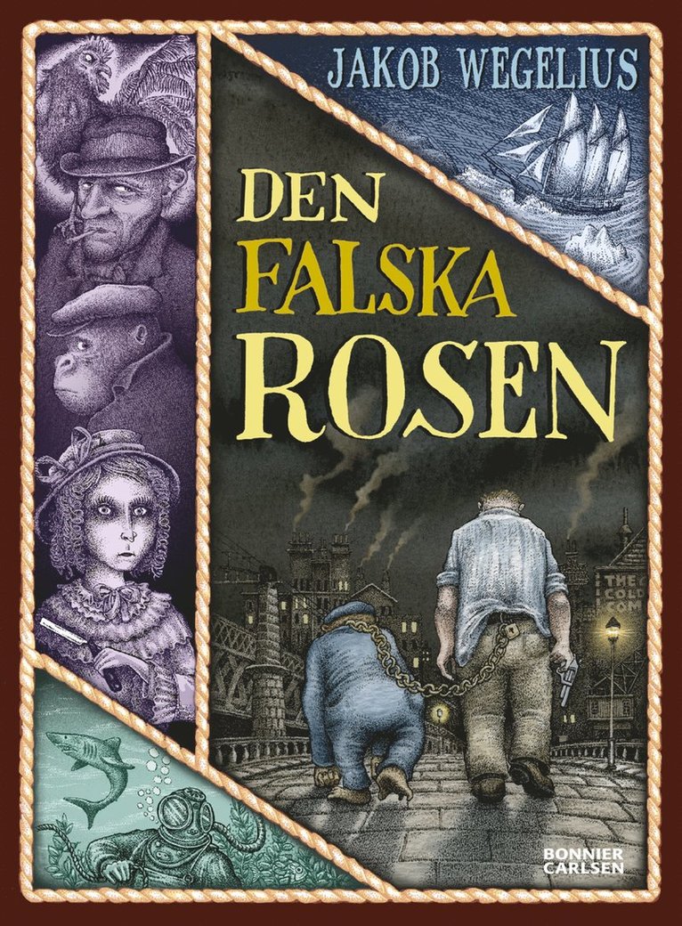 Jakob Wegelius - Den falska rosen, E-bok