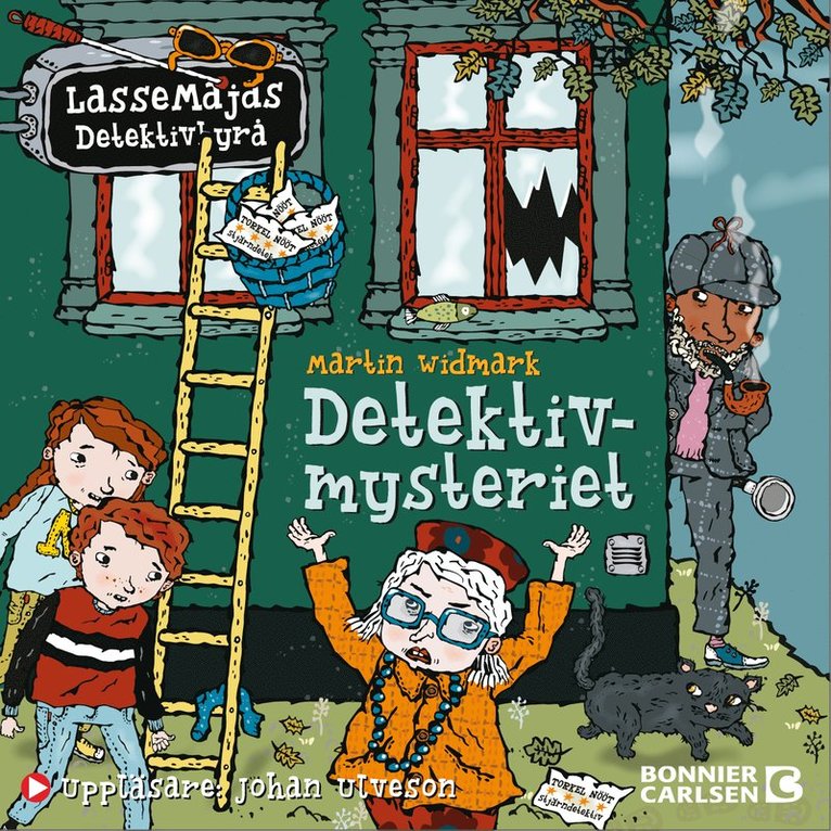 Martin Widmark - Detektivmysteriet, Ljudbok