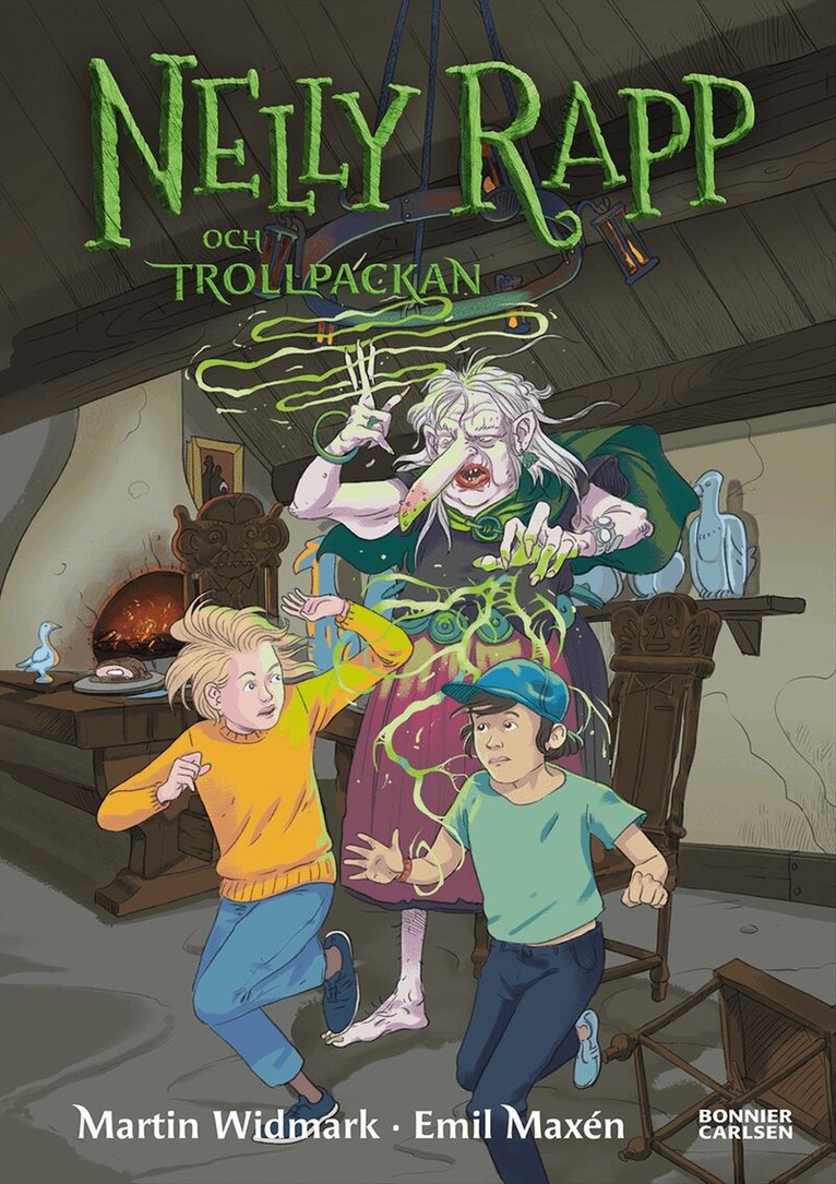 Martin Widmark - Nelly Rapp och trollpackan, Inbunden