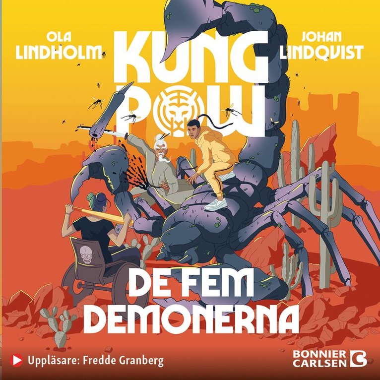 Ola Lindholm, Johan Lindqvist - De fem demonerna, Ljudbok