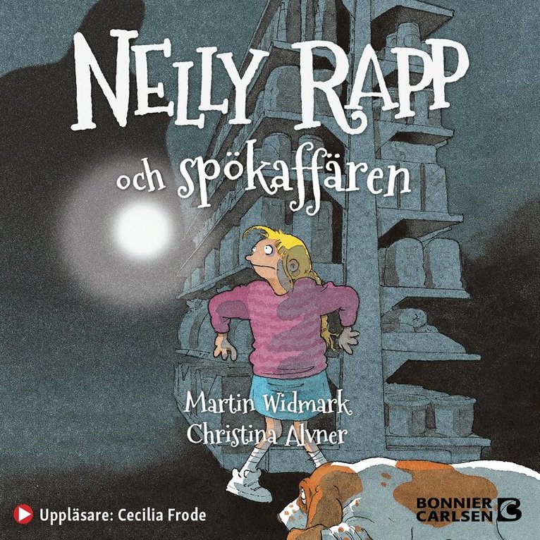 Martin Widmark - Nelly Rapp och spökaffären, Ljudbok