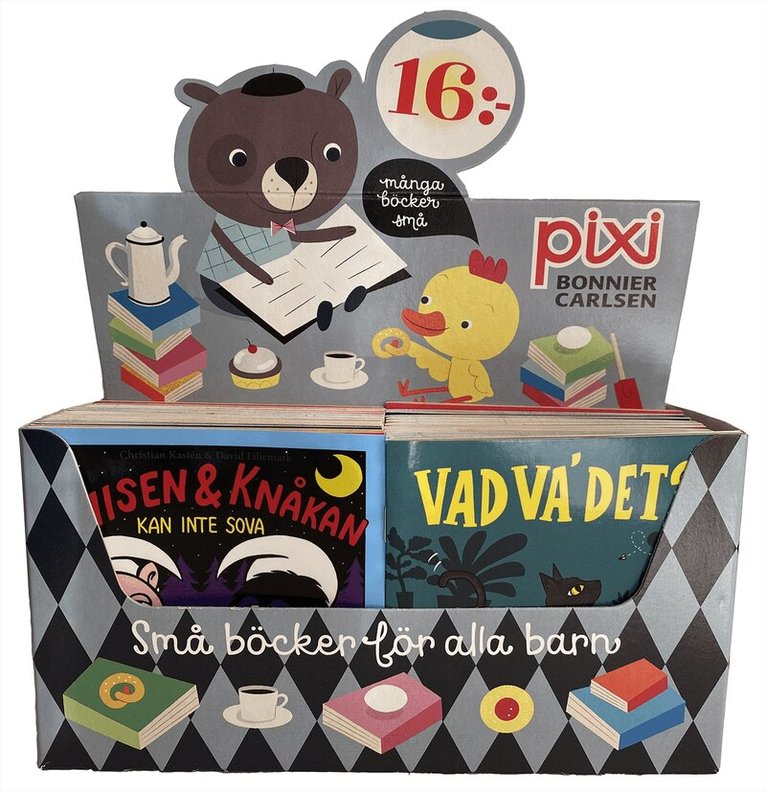 Pixi säljförpackning serie 252, Häftad