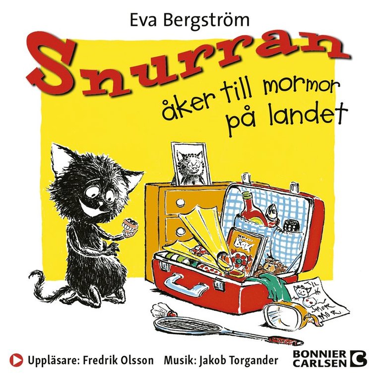 Eva Bergström - Snurran åker till mormor på landet, Ljudbok