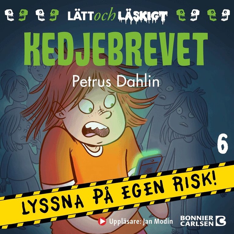 Petrus Dahlin - Kedjebrevet, Ljudbok