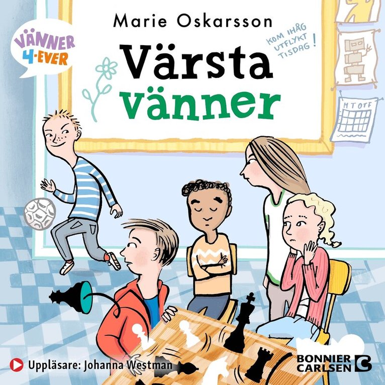 Marie Oskarsson - Värsta vänner, Ljudbok