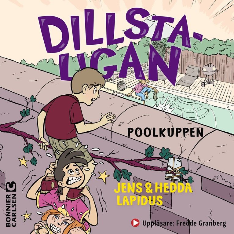 Jens Lapidus, Hedda Lapidus - Poolkuppen, Ljudbok