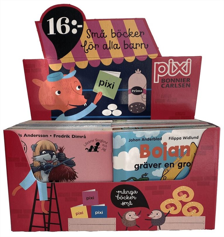 Blandat - Pixi säljförpackning serie 253, Häftad