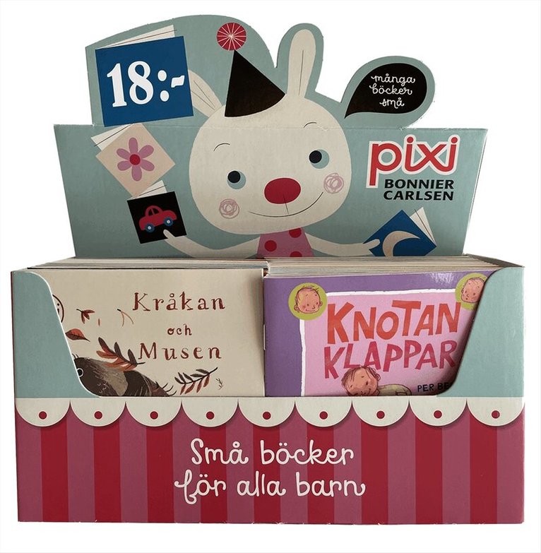 Pixi säljförpackning serie 255, Häftad