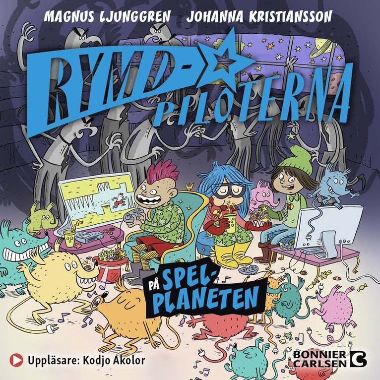 Magnus Ljunggren - Rymdpiloterna på spelplaneten, Ljudbok