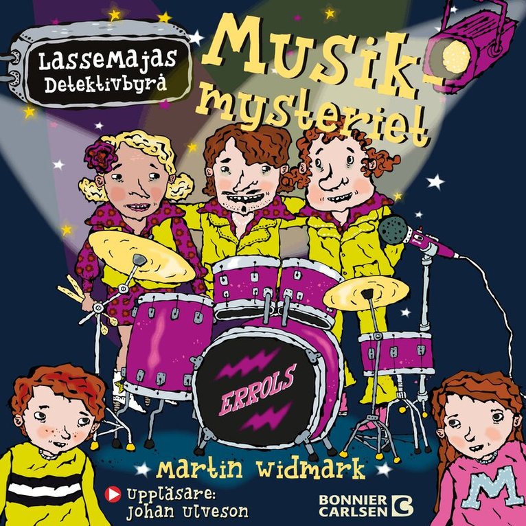 Martin Widmark - Musikmysteriet, Ljudbok