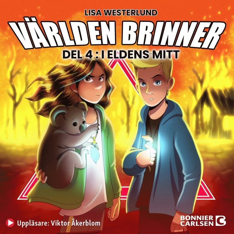 Lisa Westerlund - I eldens mitt, Ljudbok