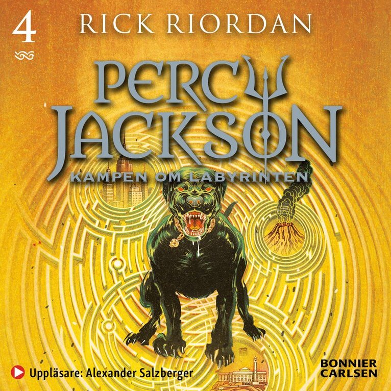 Rick Riordan - Kampen om Labyrinten, Ljudbok