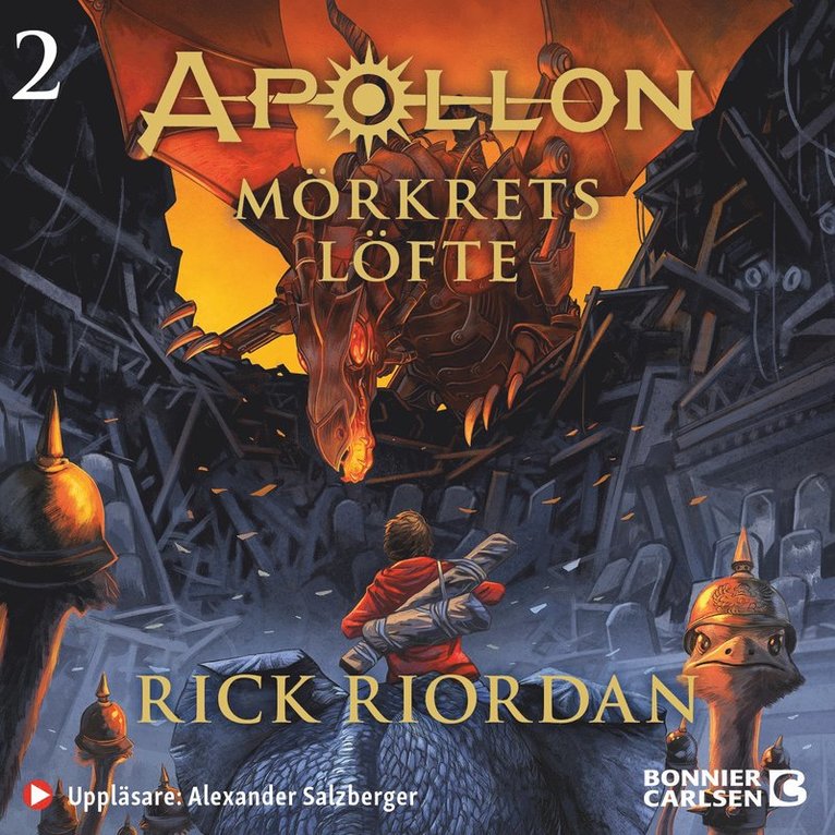 Rick Riordan - Mörkrets löfte, Ljudbok