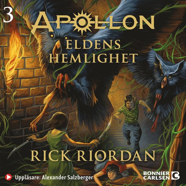 Rick Riordan - Eldens hemlighet, Ljudbok