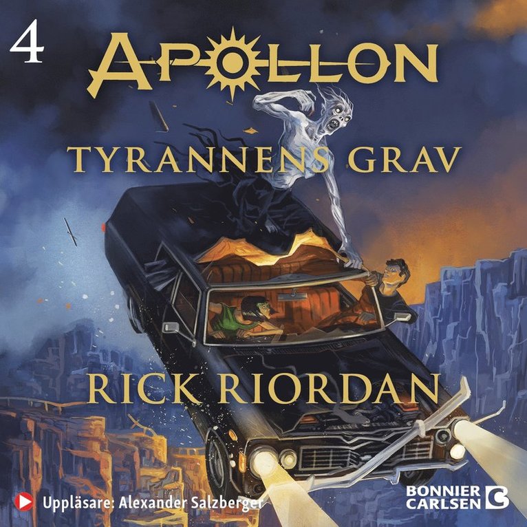 Rick Riordan - Tyrannens grav, Ljudbok