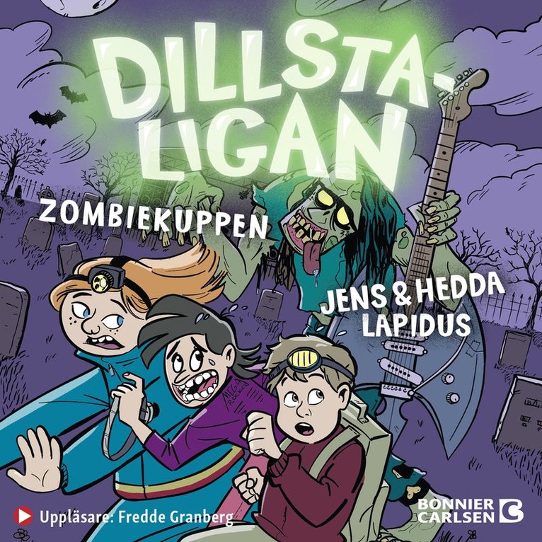 Jens Lapidus, Hedda Lapidus - Zombiekuppen, Ljudbok