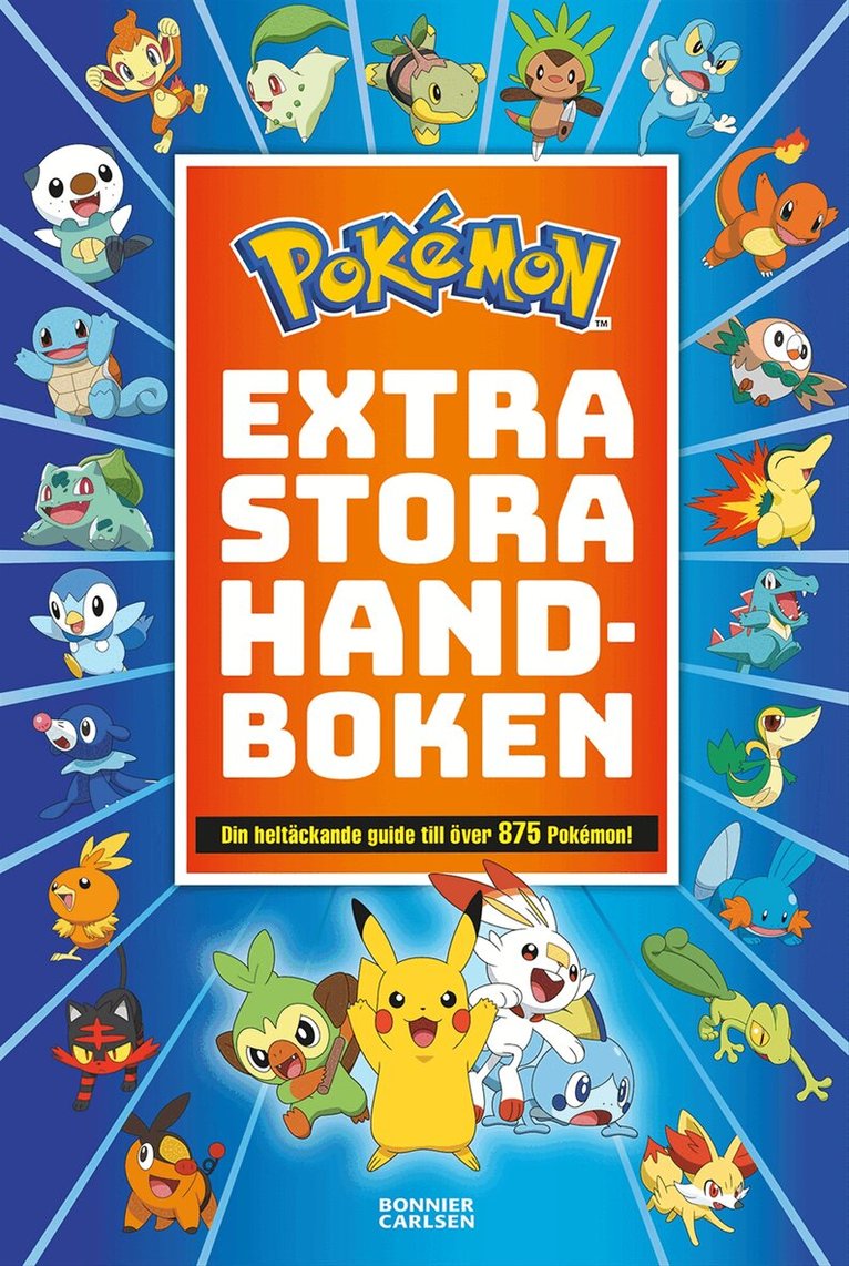 Pokémon: Extra stora handboken, Häftad