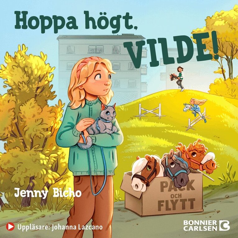Jenny Bicho - Hoppa högt, Vilde!, Ljudbok