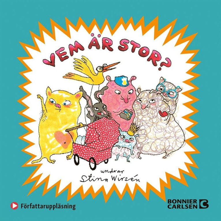 Stina Wirsén - Vem är stor?, Ljudbok
