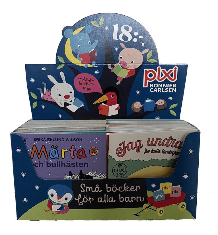 Pixi säljförpackning serie 257, Häftad
