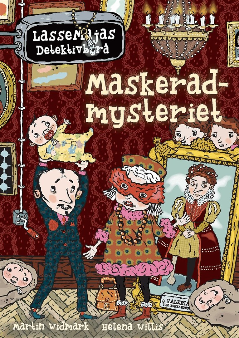Martin Widmark - Maskeradmysteriet, Inbunden