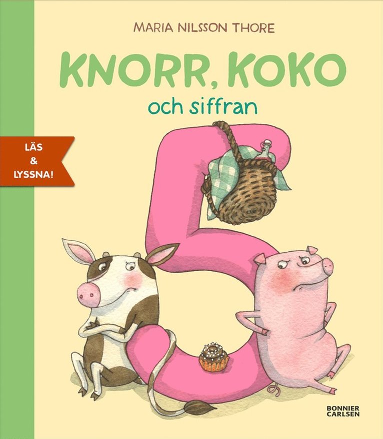 Maria Nilsson Thore - Knorr, Koko och siffran 5 (e-bok + ljud), E-bok