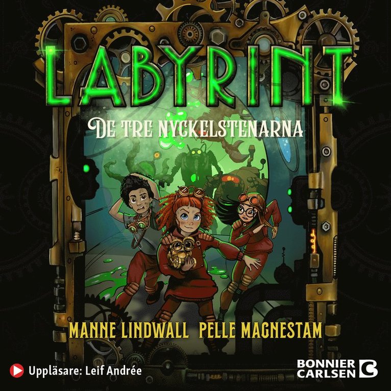 Manne Lindwall - De tre nyckelstenarna, Ljudbok