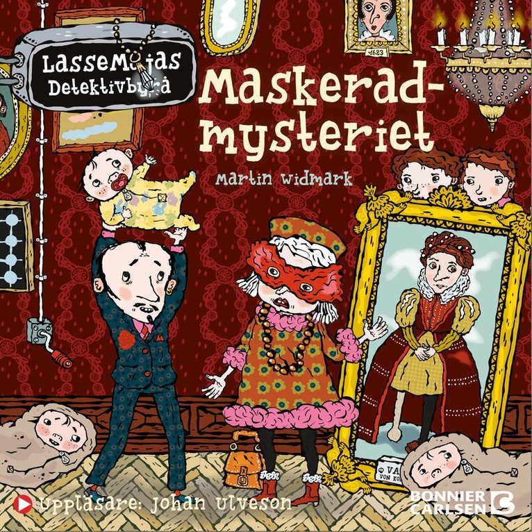 Martin Widmark - Maskeradmysteriet, Ljudbok